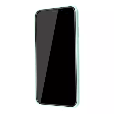 Flexibel TPU hoesje iPhone XS Max Case - Cyaan