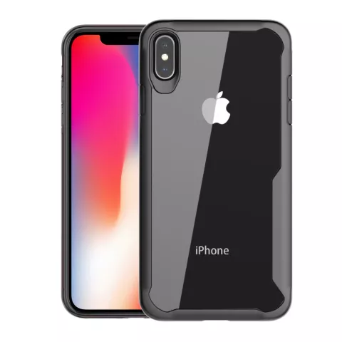 Beschermend Hoesje iPhone XS Max protective Case - Zwart