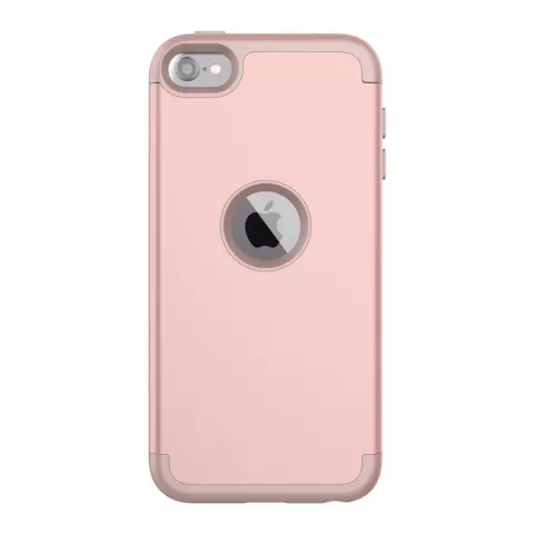 Armor Schokbestendig Silicone Polycarbonaat iPod Touch 5 6 7 hoesje - Roze