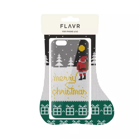 FLAVR KerstCase Ugly Xmas Sweater Yellow Snow iPhone 6 6s