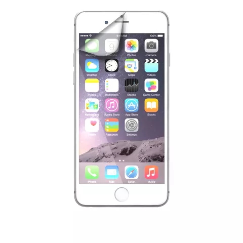 Xqisit Screen Protector beschermfolie iPhone 6 Plus 6s Plus - Transparant