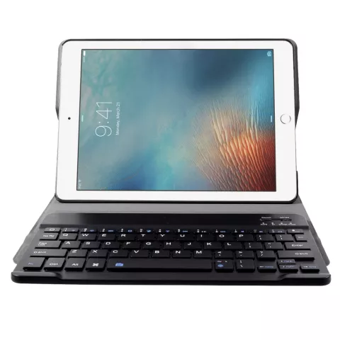 QWERTY Keyboard case leder bluetooth hoes iPad 2017 2018 Pro 9.7 Air 2