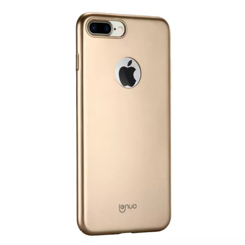 Lenuo extra slim case iPhone 7 Plus 8 Plus hoesje - Goud