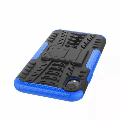 Hybride standaard case shockproof hoesje iPhone X XS - Blauw