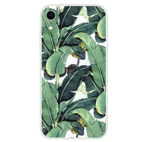 Bananen Bladeren hoesje iPhone XR Case - Groen cover