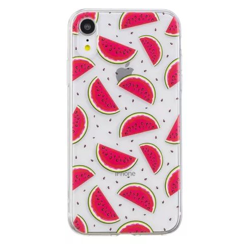 Watermeloen TPU hoesje iPhone XR cover