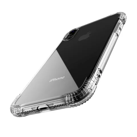 HOCO Armor Doorzichtig TPU Bescherming Schokbestendig iPhone XR - Transparant