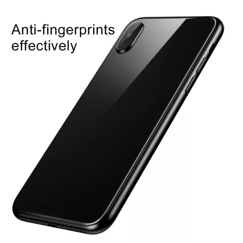 BASEUS Gehard Glas Tempered Glass achterkant beschermer iPhone X XS