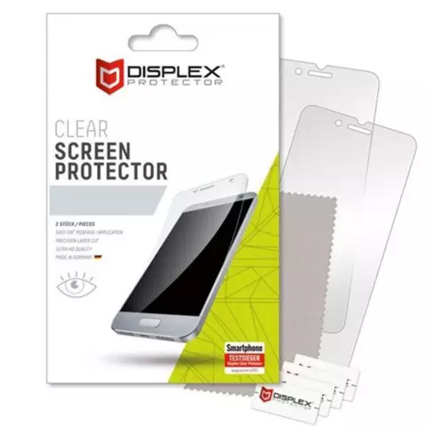 Displex Protector 2x screen protector 2 stuks geschikt voor iPhone 6 6s 7 8 SE 2020 SE 2022