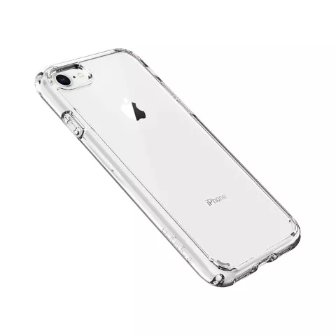 Spigen Ultra Hybrid 2 transparant case iPhone 7 8 SE 2020 SE 2022 hoesje - Doorzichtig