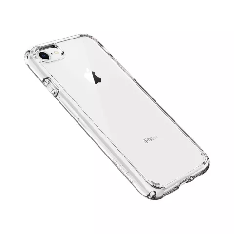 Spigen Ultra Hybrid 2 transparant case geschikt voor iPhone 7 8 SE 2020 SE 2022 hoesje - Doorzichtig