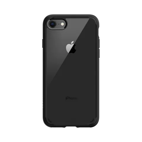 Spigen Ultra Hybrid 2 transparant case geschikt voor iPhone 7 8 SE 2020 SE 2022 hoesje - Zwart