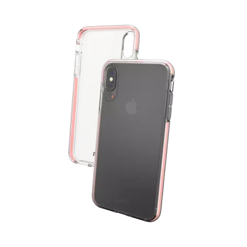 Gear4 Piccadilly case iPhone XS Max hoesje - Roze Goud