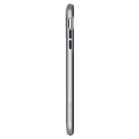 Spigen Neo Hybrid hoesje geschikt voor iPhone XS Max zilver case