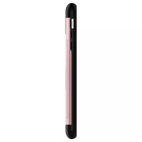 Spigen Slim Armor CS hoesje roze goud bescherming geschikt voor iPhone XS Max Rose Gold case