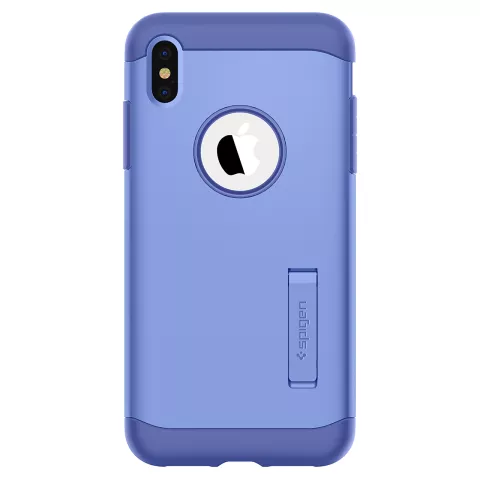 Spigen Slim Armor hoesje geschikt voor iPhone XS Max Paars Case