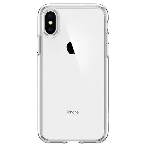 Spigen Ultra Hybrid case iPhone XS transparant hoesje - Doorzichtig