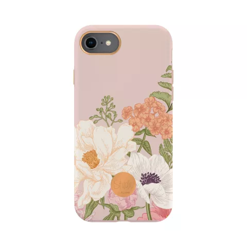 FLAVR Studio Rose Bouquet iPhone 6 6s 7 8 SE 2020 SE 2022 hardcase hoesje - Kleurrijk