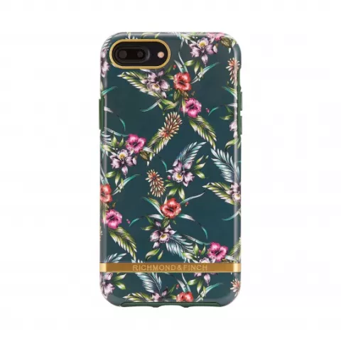 Richmond &amp; Finch Smaragd Bloesem Hoesje iPhone 6 Plus 6s Plus 7 Plus 8 Plus case - Emerald Blossom