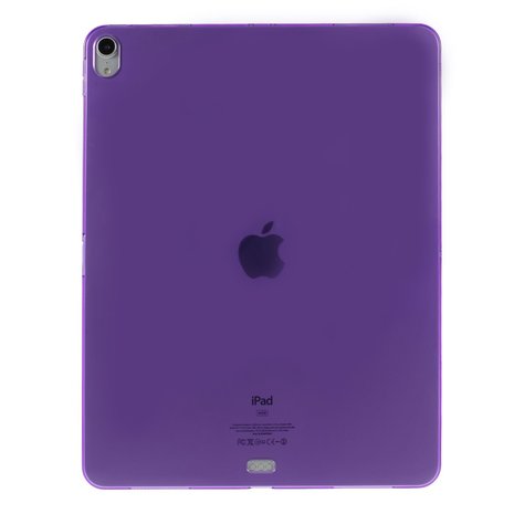 Flexibel TPU bescherming Cover hoes iPad Pro 12.9 2018 - Paars case