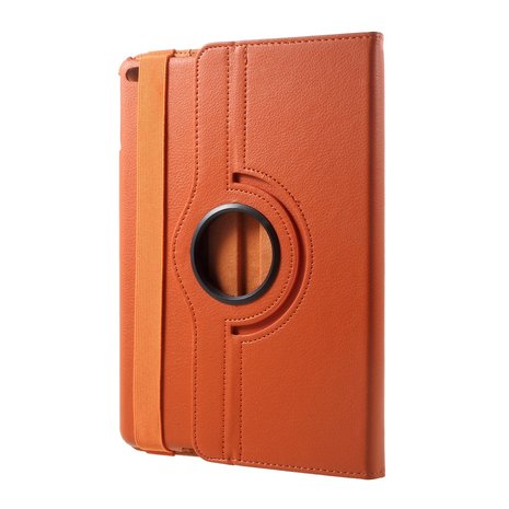 Bescherming 360 draai kunstleer hoes flip - iPad 2017 2018 - Oranje