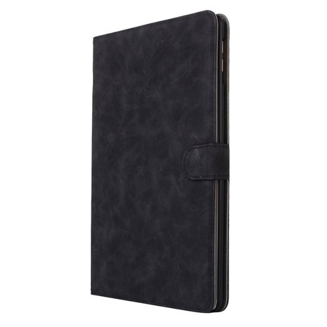 Bescherming 360 draai kunstleer hoes flip - iPad 2017 2018 - Zwart