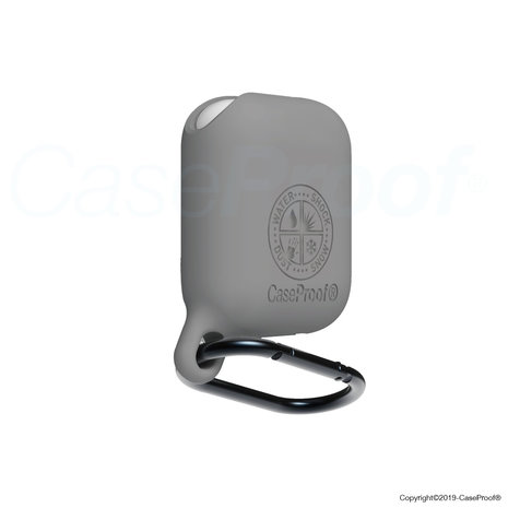CaseProof Waterproof Airpods 1e en 2e generatie case - Grijs