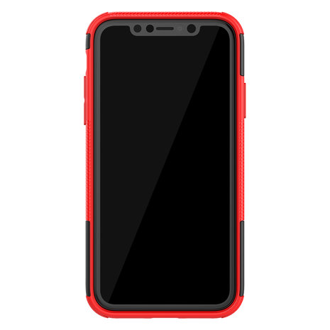 Shockproof bescherming hoesje iPhone 11 case - Rood