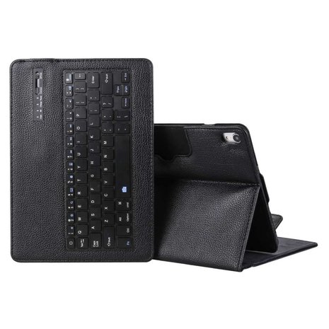 Just in Case Bluetooth Keyboard cover iPad Pro 11 2018 case - Zwart QWERTY