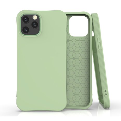 Soft case TPU hoesje voor iPhone 12 en iPhone 12 Pro - groen