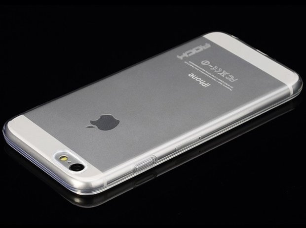 Transparant TPU hoesje iPhone 6 6s doorzichtig case