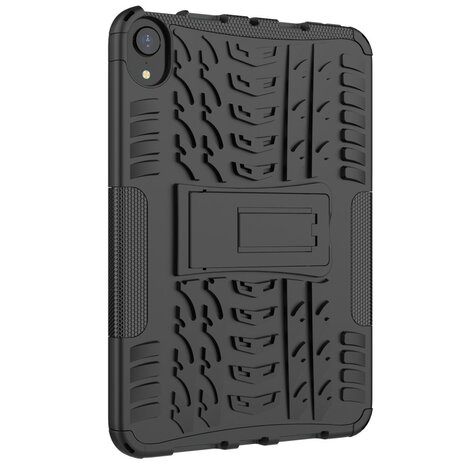Shockproof TPU met stevig hoes voor iPad mini 6 - zwart