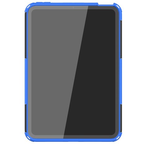 Shockproof TPU met stevig hoes voor iPad mini 6 - blauw en zwart
