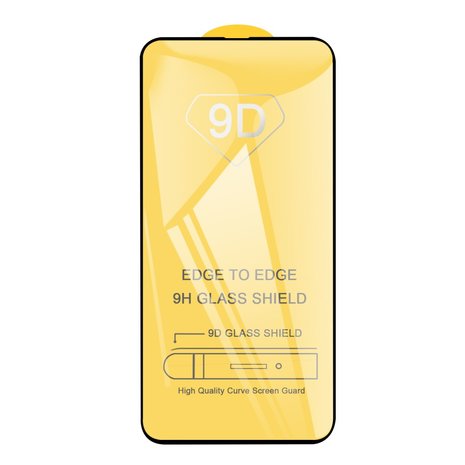 Tempered glassprotector iPhone 13 en 13 Pro glasscherm volledig dekkend beschermglas