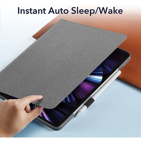 ESR Urban Premium kunstleer hoes voor iPad Pro 11 (2018 2020 2021 2022) - grijs