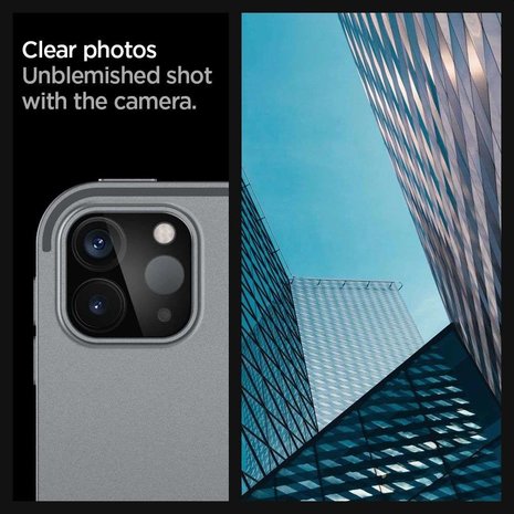 Spigen Camera Lens Glass lensprotector iPad Pro 11 (2020 2021) & iPad Pro 12.9 (2020 2021) - zwart