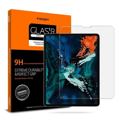 Spigen Glas tR Slim screenprotector voor iPad Pro 12.9 (2018 2020 2021 2022) - transparant