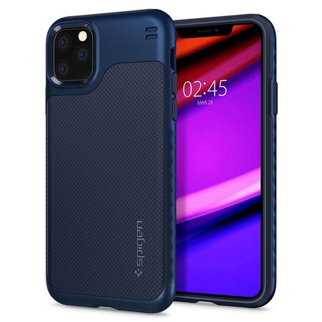 Spigen Hybrid NX TPU met Air Cushion hoesje voor iPhone 11 Pro - blauw