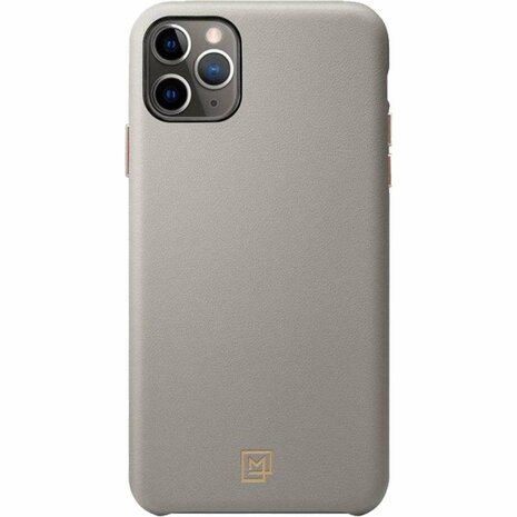 Spigen La Manon Calin kunstleer hoesje voor iPhone 11 Pro - grijs