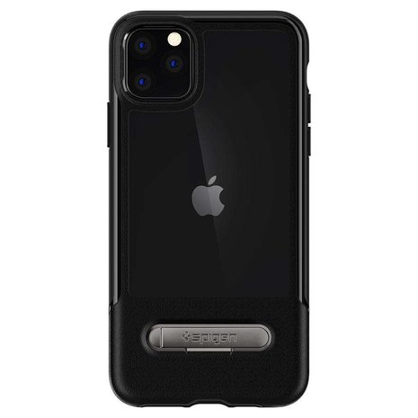 Spigen Slim Armor PU met Air Cushion hoesje voor iPhone 11 Pro - zwart