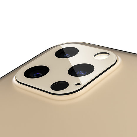 Spigen Glas tR Optik Lens (2 Pack) lensprotector voor iPhone 12 Pro Max - goud