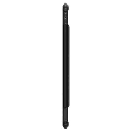 Spigen Ultra Hybrid Pro kunstleer hoes voor iPad Pro 12.9 (2021) - zwart
