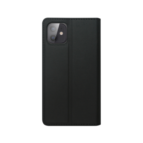 Xqisit Eco Wallet Selection Anti Bac biologisch afbreekbaar hoesje voor iPhone 12 mini - zwart