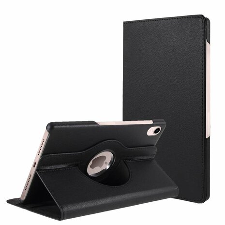 Just in Case Rotating 360 Case hoes voor iPad mini 6 - zwart