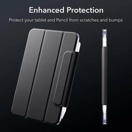 ESR Rebound Magnetic Slim Case hoes voor iPad mini 6 - zwart