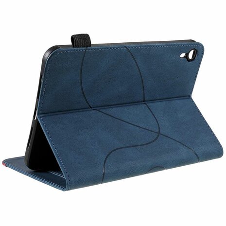 Just in Case Business Book Case hoes voor iPad mini 6 - blauw