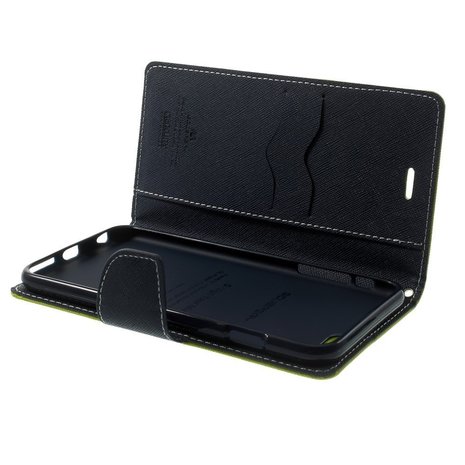 Mercury Goospery groene wallet Bookcase iPhone 6 Plus 6s Plus portemonnee hoesje