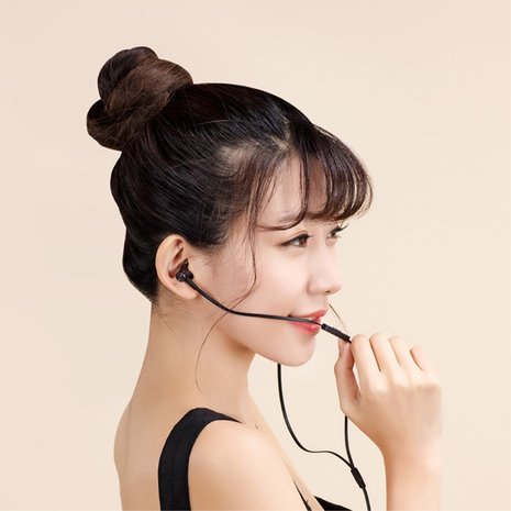 Xiaomi In-Ear Oordopjes oortjes Zwart Mic en knopje 