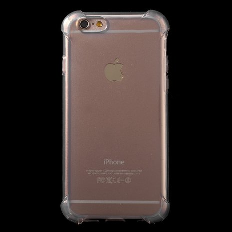 Zeer stevig TPU hoesje iPhone 6 Plus 6s Plus Doorzichtige cover