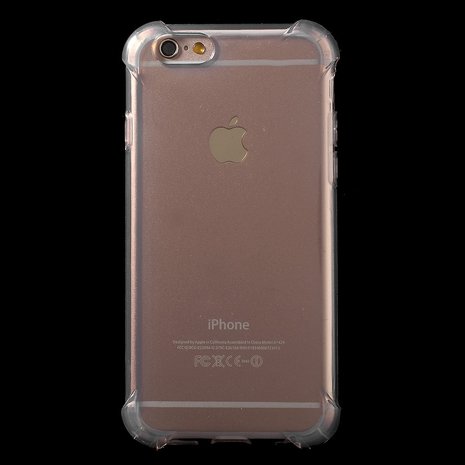 Zeer stevig TPU hoesje iPhone 6 Plus 6s Plus Doorzichtige cover